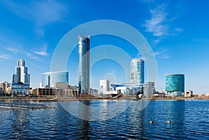 quay wharf embankment Yekaterinburg City