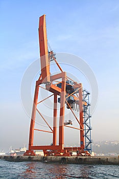 Quayside gantry crane