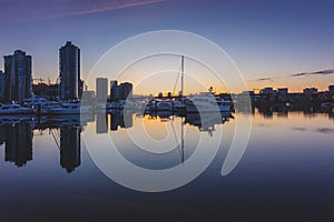 Quayside Marina at Sunrise