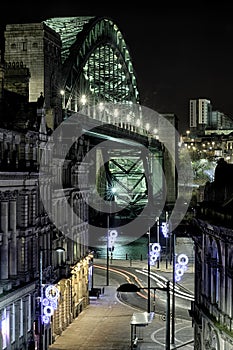 Quayside and Tyne Bridge, Newcastle photo