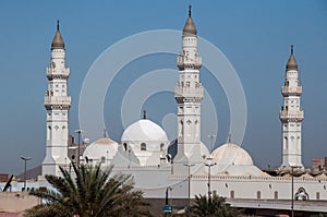 Quba Mosque in Al Madinah, Saudi Arabia photo