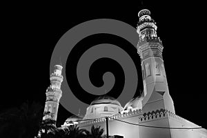 The Quba` mosque in madinah saudi arabia