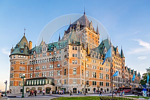 View at the Chateau of Frontenac in Quebec - Canada