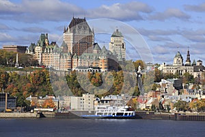 Quebec City in autumn, Canada