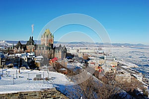 Quebec City skyline, Quebec, Canada