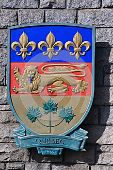 Quebec Coat of Arms, Province, Canada