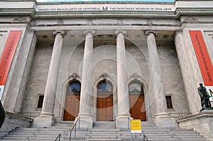 Quebec, fine arts museum in Montreal