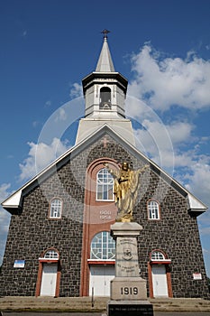 Quebec, the historical church of Saint Bruno