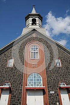 Quebec, the historical church of Saint Bruno