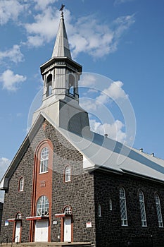 Quebec, the historical church of Saint Bruno