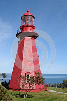 Quebec, the lighthouse of La Martre