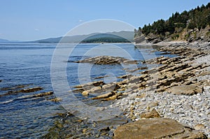 Quebec, the Parc National du Forillon in Gaspesie