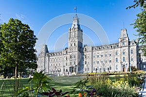 Quebec's parliament in summer, Quebec city