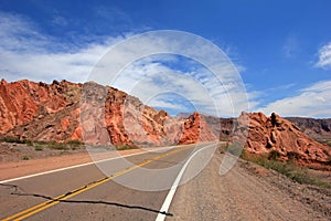 Quebrada de Cafayate valley, Argentina