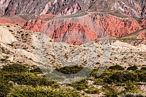 Quebrada de Humahuaca in Argentina.