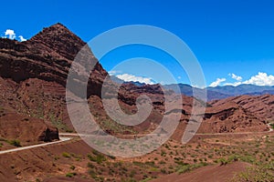 Quebrada de las conchas in Argentina