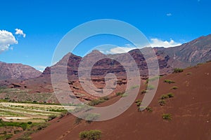 Quebrada de las conchas in Argentina