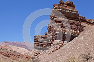 Quebrada de las Conchas in the Calchaqui Valley, Argentina photo