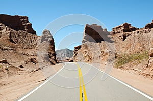 `Quebrada de las Conchas` Rock Formations - Salta - Argentina