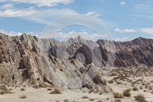 Quebrada de las Flechas in Northwest Argentina photo