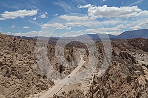 Quebrada de las Flechas in Northwest Argentina photo