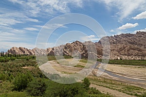 Quebrada de las Flechas in Northwest Argentina photo