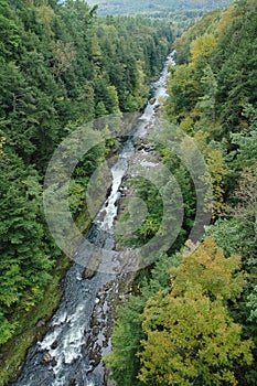 Quechee Canyon in Vermont