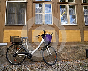 Quedlinburg bicycle in Harz Germany