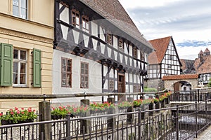 Quedlinburg/Germany halve timbered houses