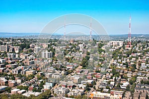 Queen Anne Hill neighborhood in Seattle, WA photo