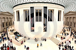 Queen Elizabeth II Great Court of the of the British Museum London