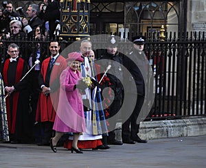 Queen Elizabeth II marks Commonwealth Day