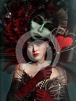 Queen of Hearts, 3d Computer Graphics