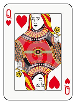 Queen of hearts photo