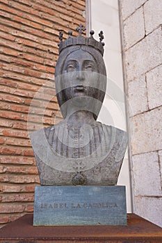 Queen Isabella I of Castile bust, Valladolid, Spain