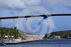 Queen Juliana Bridge Over Curacao