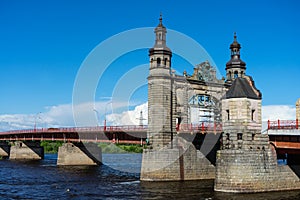 Queen Louise Bridge between Panemune and Sovetsk.