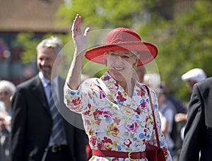 Queen Margrethe the 2nd
