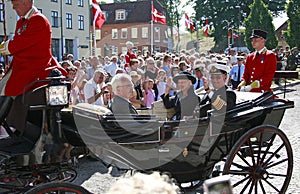 Queen Margrethe II of Denmark