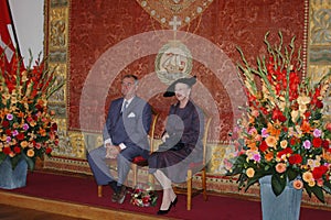 QUEEN MARGRETHE AND PRINCE HENRIK