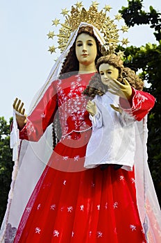 Queen Mary and Child Jesus