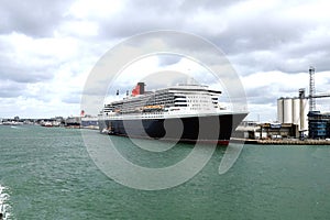 Queen Mary 2 cruise ship, Southampton, UK