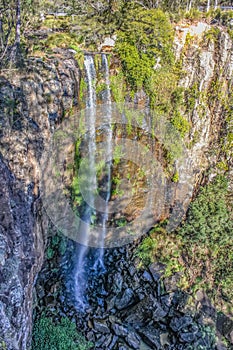 Queen Mary Falls in the Main Range National Park which descend 40 metres from the McPherson Range near the Queensland-New South Wa