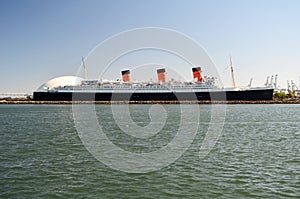 Queen Mary Liner, Long Beach, Los Angeles, USA