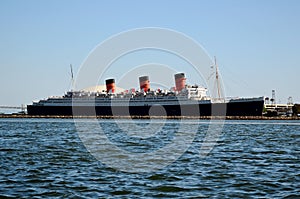 Queen Mary Liner, Long Beach, Los Angeles, USA