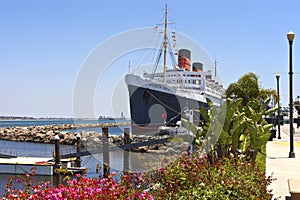 The Queen Mary Long Beach California.