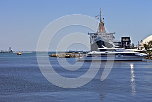 The Queen Mary Long Beach California.