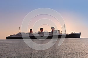 Queen Mary, sister ship of the Titanic