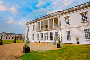 The Queen`s House museum in London, UK