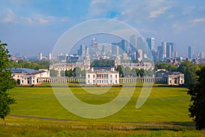 The Queen`s House museum in London, UK